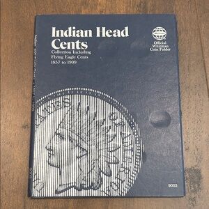 Indian Head Cents collection folder
